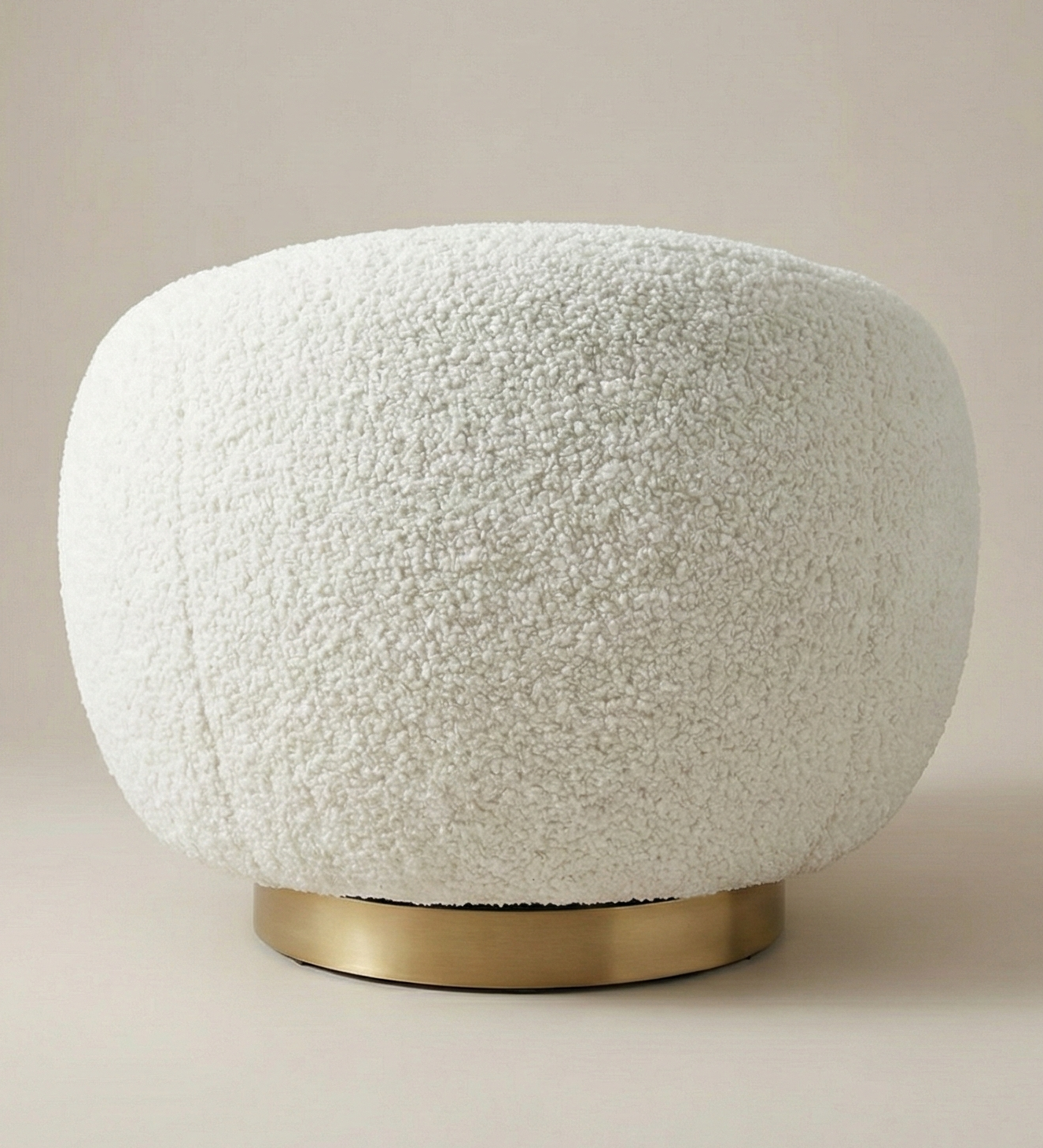 Gwyneth Bouclé Swivel Chair