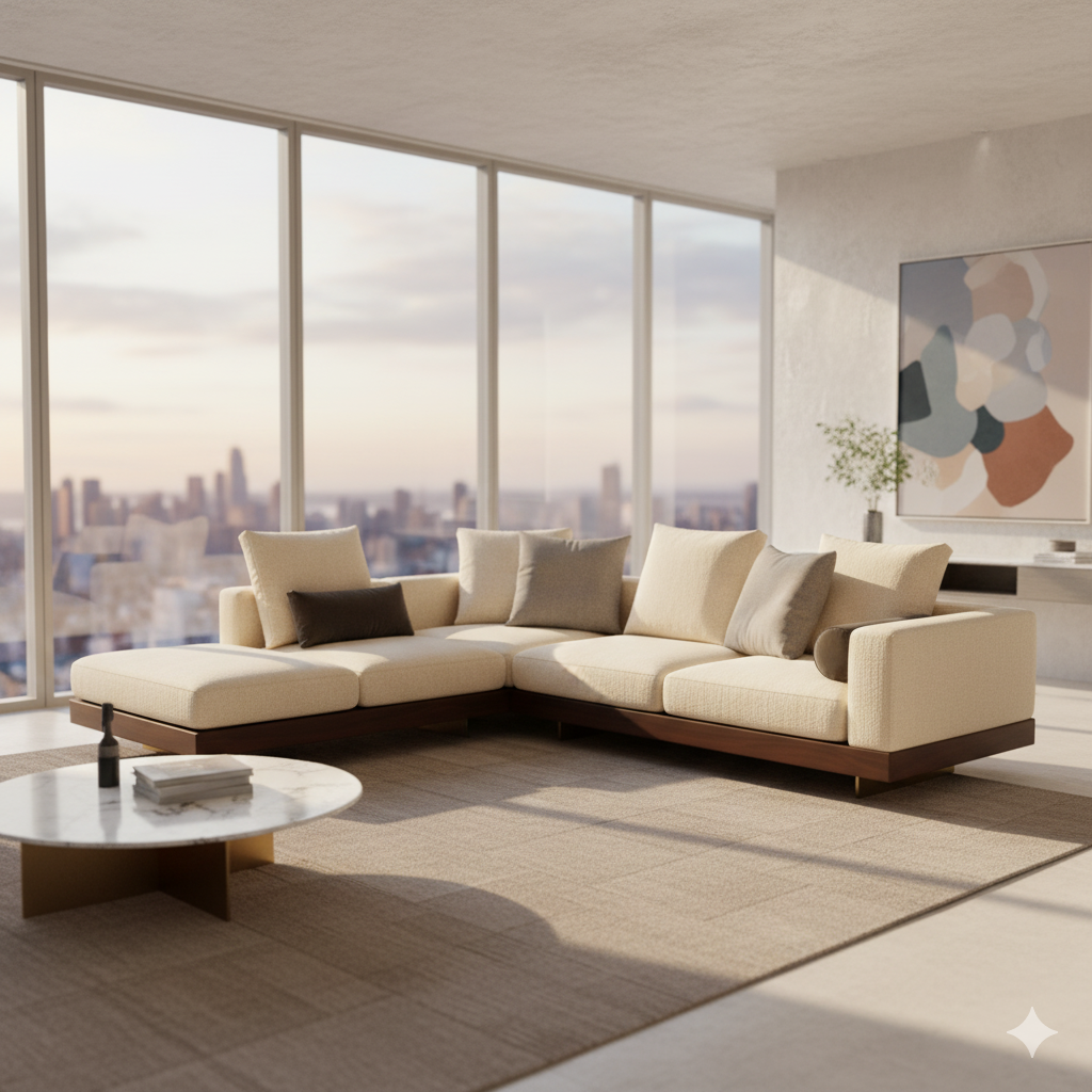 Sterling Low-Profile Sectional Sofa