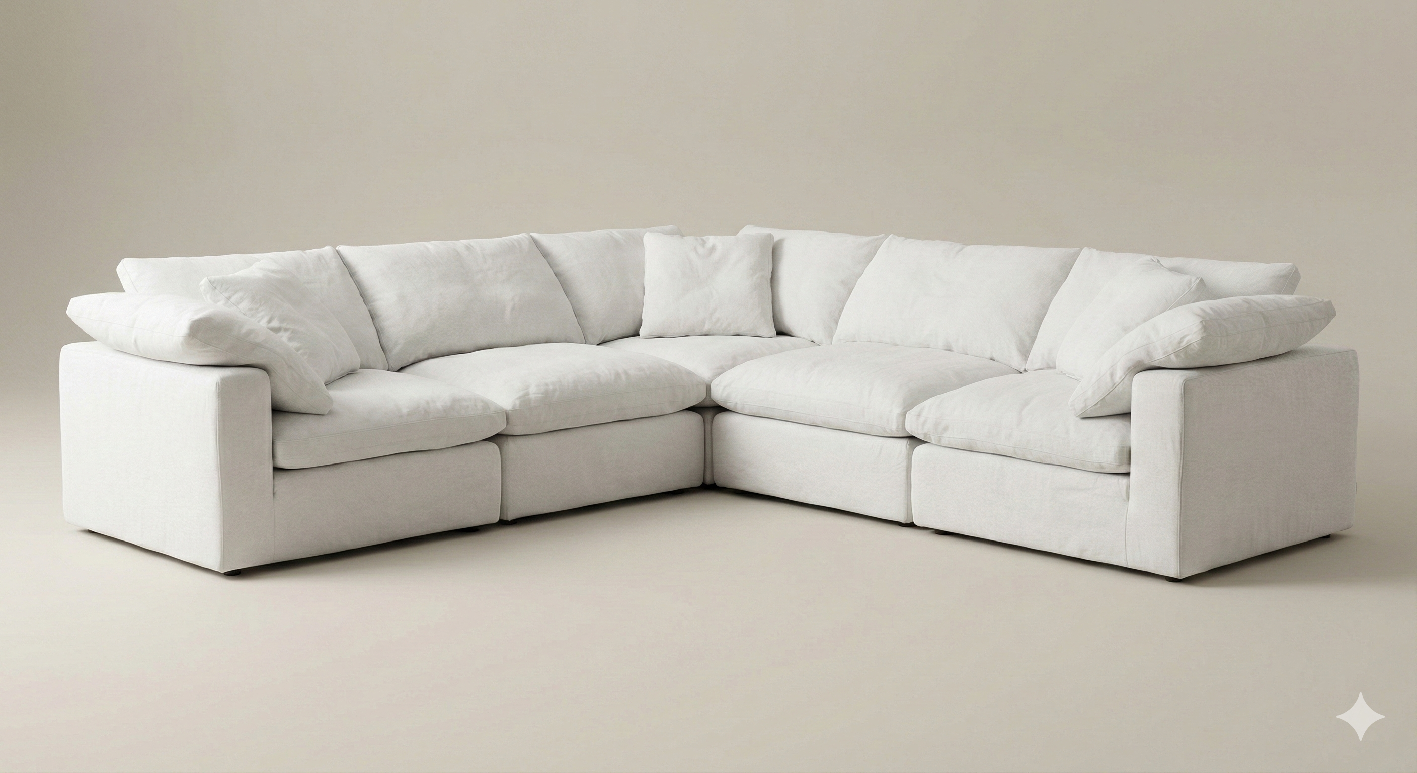 Celeste Modular Cloud Sectional